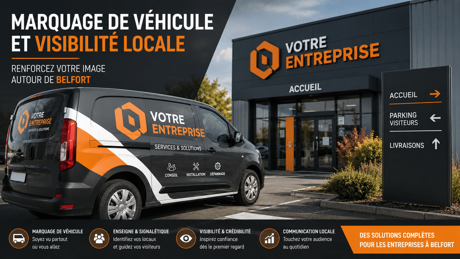 Marquage de véhicule et visibilité locale : comment rendre votre entreprise plus visible à Belfort ?